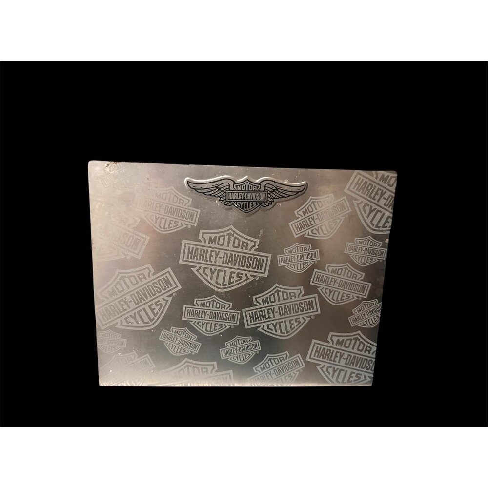 Harley-Davidson Metal Store‎ Shelf Display Stand With Winged Logo